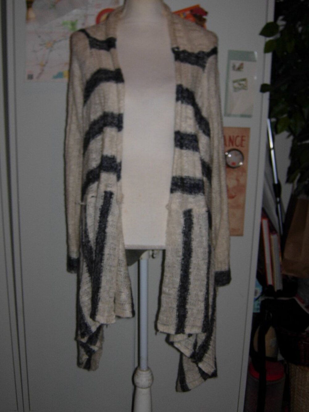 Energe Open Front Cardigan 2X